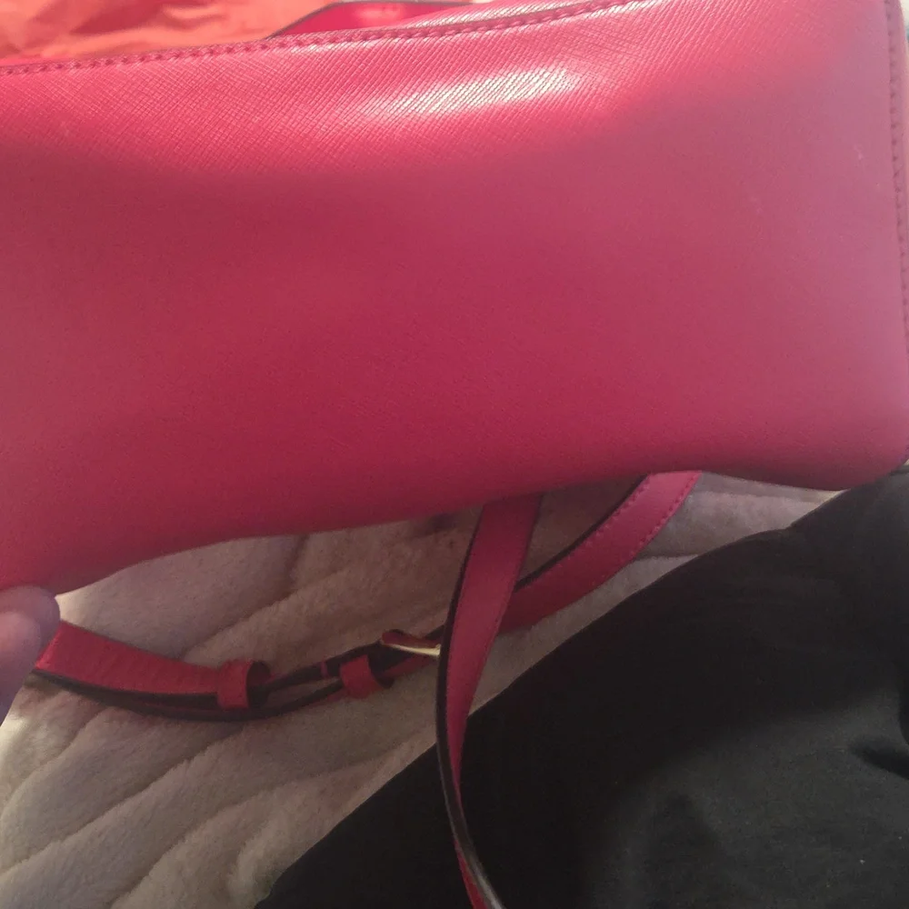 kate spade New York Pink Saffiano Leather Backpack Nwot